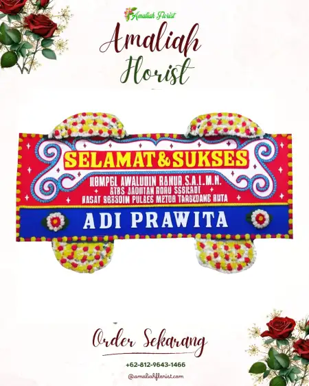 Papan Bunga Ucapan Selamat Buaran Mangga